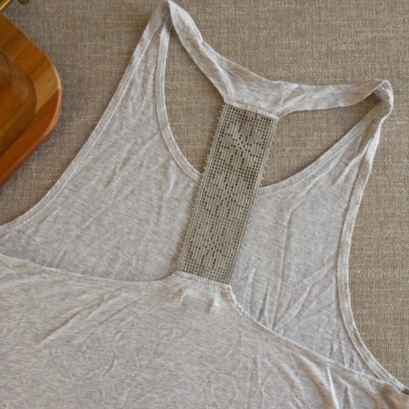 SOLD Aerie Oversized Racerback Tank Size L - Picture 3 of 4